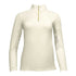 Tailored Sportsman ICEFIL Ladies Quarter Zip - Porcelain